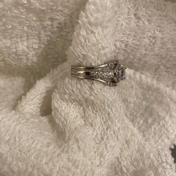 New Without Tag Silver Fashion Ring Size 6 - Picture 5 of 12